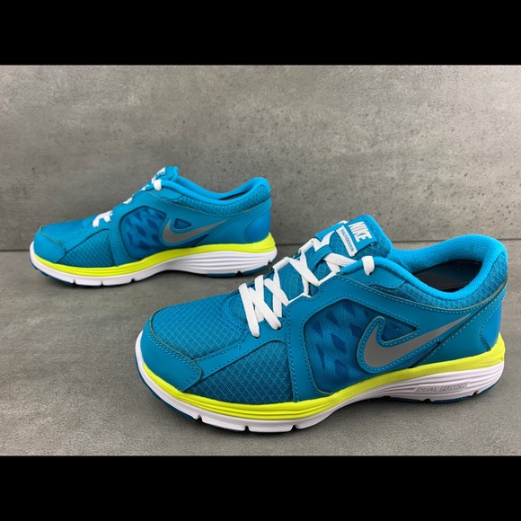 Nike Boys  Size 6 Y Dual Fusion 525593-401 Green Running shoes Sneakers. - Picture 4 of 11